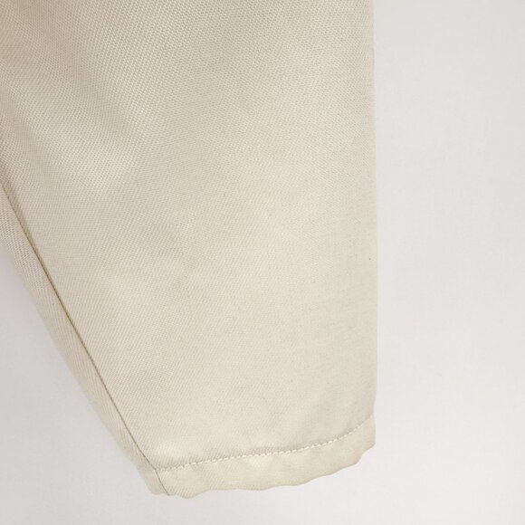 Harley-Davidson Racing Moto Motor Cycles Cream Nylon Bomber Biker Jacket L - Picture 4 of 11